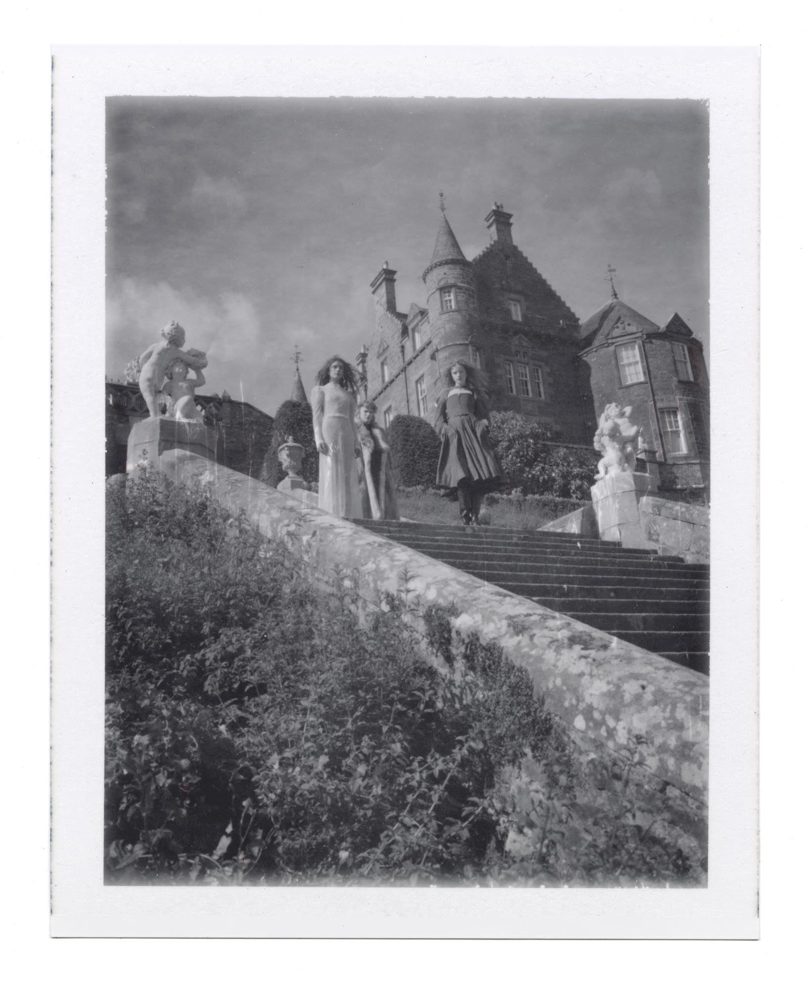 Purple Magazine x Dior Cruise 2025 Olivier Zahm at Drummond Castle Scotland