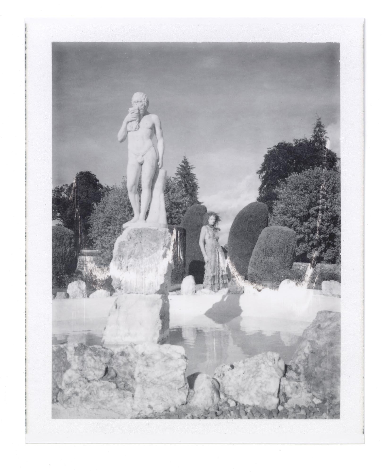 Purple Magazine x Dior Cruise 2025 shot by Olivier Zahm at Drummond Castle